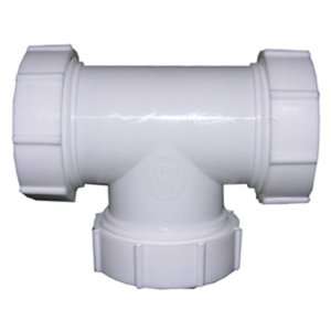  Lasco 03 4277 White Plastic Tubular 1 1/2 Inch Slip Joint 
