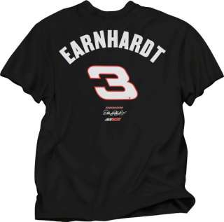 Dale Earnhardt Sr. GM Goodwrench T Shirt Dale Earnhardt Sr. #3 Name 