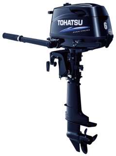 6hp TOHATSU/NISSAN 4 STK Outboard Motor 20 LONG SHAFT  