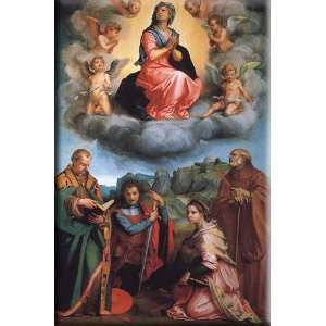   Saints 11x16 Streched Canvas Art by Sarto, Andrea del