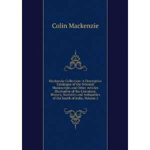  Mackenzie Collection A Descriptive Catalogue of the 