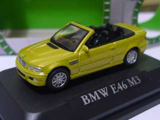 BMW 3 series E46 330ci 325ci M3 coupe Convertible 172 diecast  