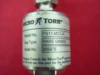 SAES Micro Torr Rare Gas Getter PS11 MC1 R  