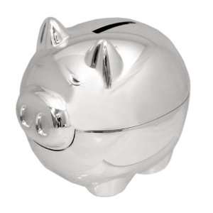    Natico Office Piggy Bank, Silver (60 4944)