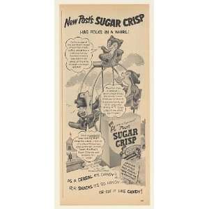   Crisp Cereal Bears on Ferris Wheel Print Ad (49741)