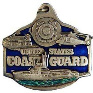  United States Coast Guard Enamel Keychain Automotive