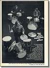 1967 three drummers on vox drums photo ad expedited shipping