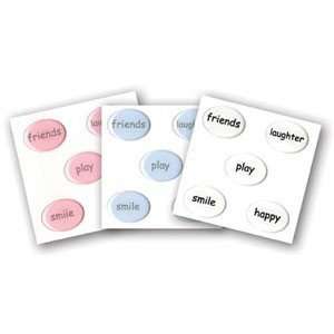  LDD   Bubble Phrases   Play Baby Pink w/Gray Letters