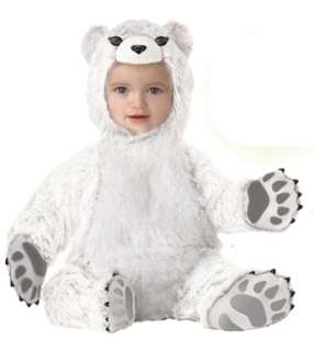 Polar Bear White Infant Animal Planet Halloween Costume  