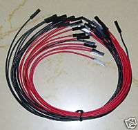 1007 Length 300mm Dupont wire 50pcs RED + 50pcs Black  