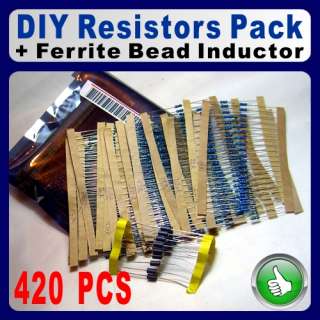   4W Five Rings Metal Film Resistors with Ferrite Bead Inductor  