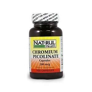  Special pack of 5 Natural Nutrition CHROMIUM PICOLINATE 