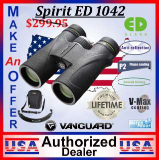 VANGUARD SPIRIT ED 1042 10X42MM BINOCULARS NEW 026196338215  