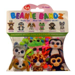 TY Beanie Silly Bandz Beanie Boo Collection 12 pcs NEW  