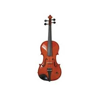   Size 4/4 European Made Acoustic Electric Violin Outfit   Natural Color