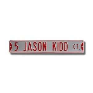    New Jersey Nets Jason Kidd Court Street Sign
