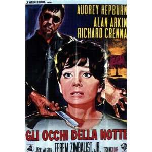   Italian 11x17 Audrey Hepburn Alan Arkin Richard Crenna