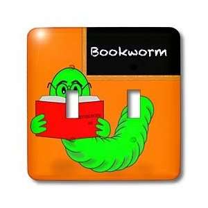 777images Designs Cartoons   Bookworm reading about Arthropods in the 