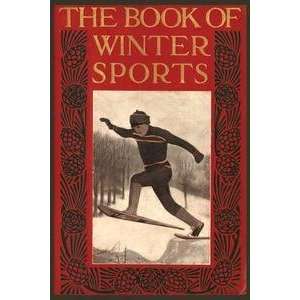  Vintage Art Book of Winter Sports   21493 7
