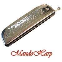 MandoHarp   Hohner Chromatic Harmonica   255/48 Chrometta 12 hole