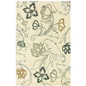  Rizzy Fusion FN 573 Ivory 8 Square Area Rug