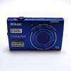 Nikon Coolpix S6200 16.0MP Blue Digital Camera + 4gb SD Card 