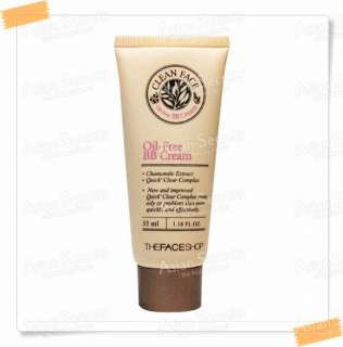The Face Shop Clean Face Oil Free BB Cream 35mL BEST  