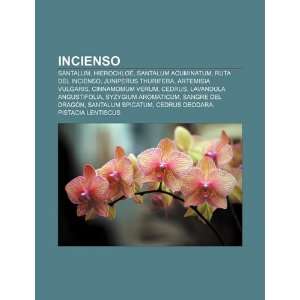   Artemisia vulgaris, Cinnamomum verum, Cedrus (Spanish Edition
