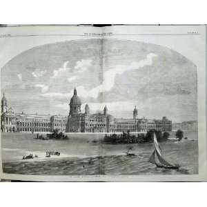   1859 Victoria Hospital Netley Southampton Yacht Boats
