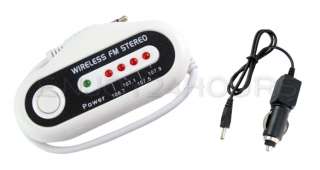 New Wireless FM Transmitter Car Charger for  PDA CD  