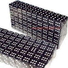 Black & White Dice Poker Game Toy Party Casino Lot  
