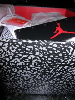 JORDAN III 3 CEMENT 2011 SIZE 11.5 DMP BIN 23 BHM CDP  