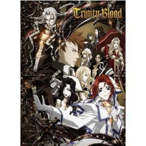  Trinity Blood Group Anime Wall Scroll