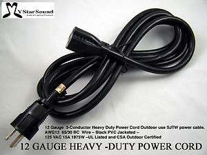 Extension Cord 10 Heavy Duty 12 Gauge 3C Outdoor rated  