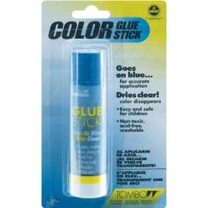  Tombow Mono Color Glue Stick Carded .77 Ounce, Blue Arts 