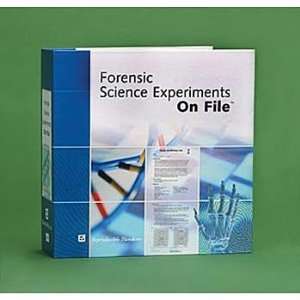  Forensic Science Experiments On File Book Industrial 