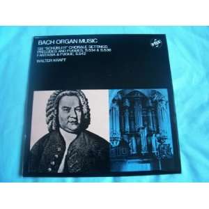  STGBY 603 WALTER KRAFT Bach Organ Music LP Walter Kraft 