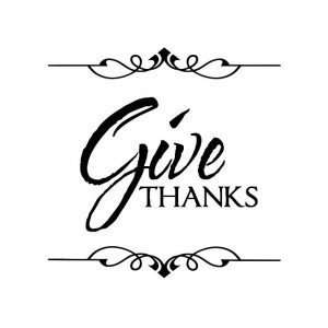 Give thanks   wall decal   selected color Baby Blue   Want different 