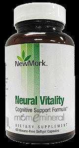 Neural Vitality 60 gels by NewMark 727783080189  