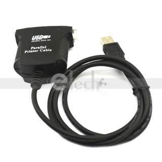   USB 2.0 to 36 Pin Female Parallel IEEE 1284 Printers Adapter Cable
