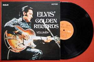 ELVIS PRESLEY GOLDEN RECORDS EXYUGOSLAVIAN PRESSING LP  