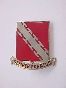 MILITARY INSIGNIA Badge SEMPER PARATUS  