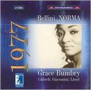 Bellini Norma, Grace Bumbry, Music CD   