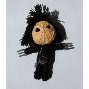 Edward Scissorhands Voodoo String Doll Keychain