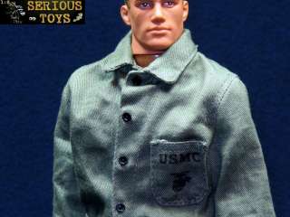   WWII USMC P41 Utility Uniform Toy for 12 Inch Action Figure  