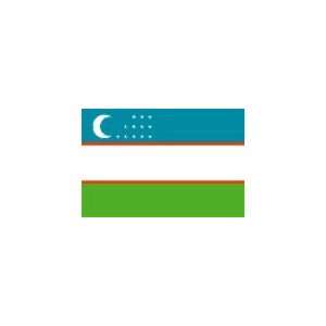  Uzbekistan Flag, 2 x 3, Outdoor, Nylon Sports 