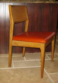   of Four Vintage Danish Modern DINING CHAIRS Mid Century Modern  