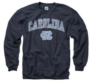 North Carolina Tar Heels Navy Perennial II Crewneck Sweatshirt  