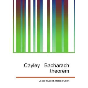  Cayley Bacharach theorem Ronald Cohn Jesse Russell Books