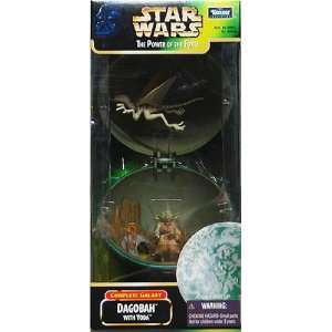  Star Wars Dagobah with Yoda Power of the Force Planet Play 
